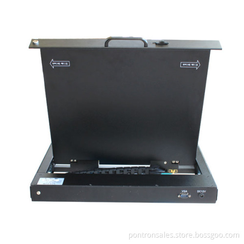 1u Rack Mount Single Port 17" TFT LCD Console (KVM-1701 series)